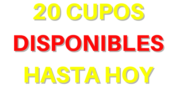 imagen cupos disponible hasta hoy