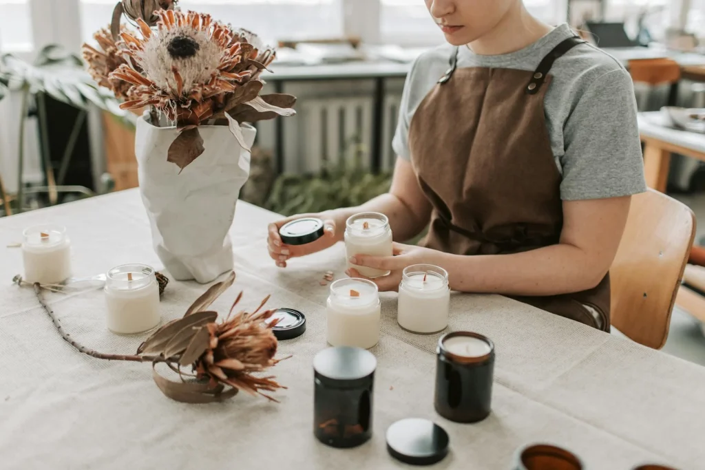 crea y emprende con velas artesanales