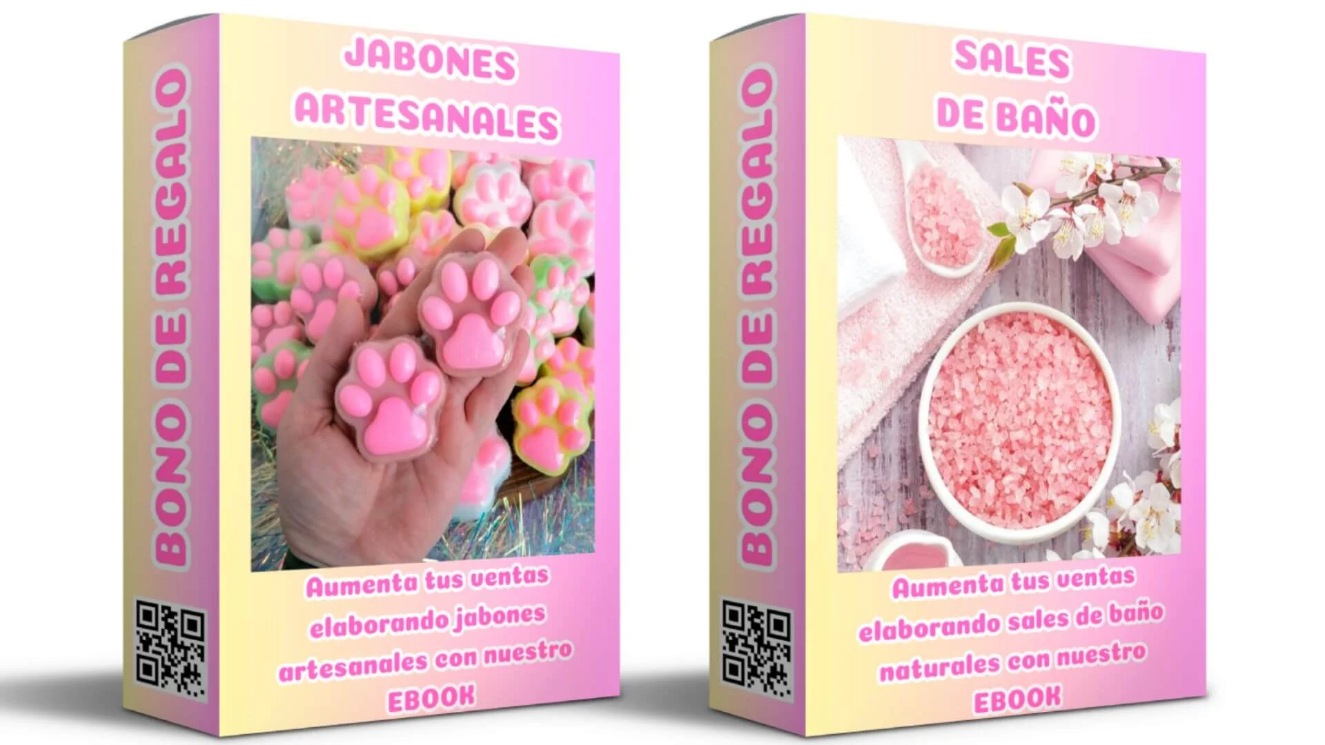 bono jabones artesanales y sales de baño